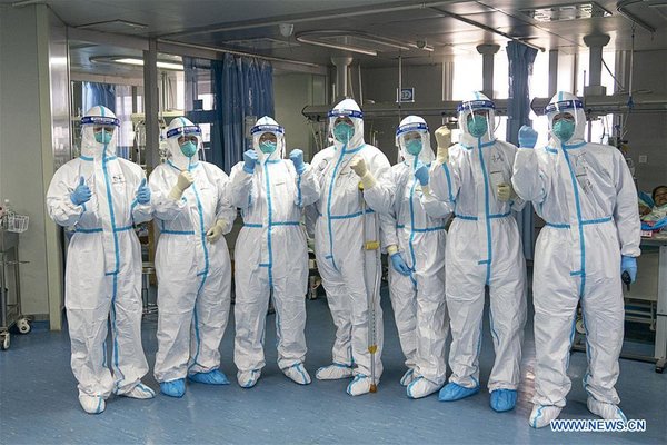 Medical Workers Take Care of Patients in Wuhan Medical Workers Take Care of Patients in Wuhan