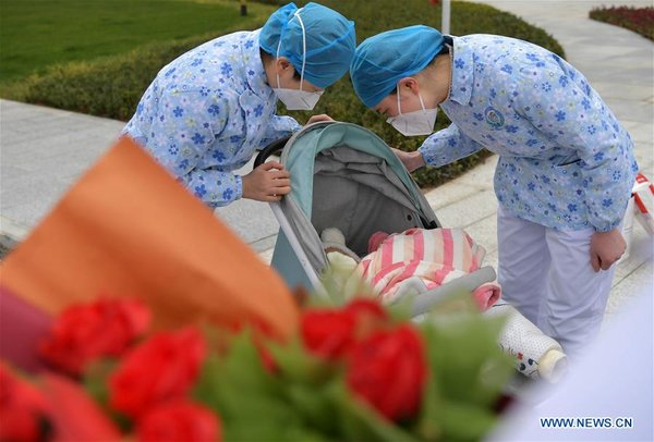 7-month-old Baby Infected with Novel Coronavirus Discharged from Hospital in Jiangxi