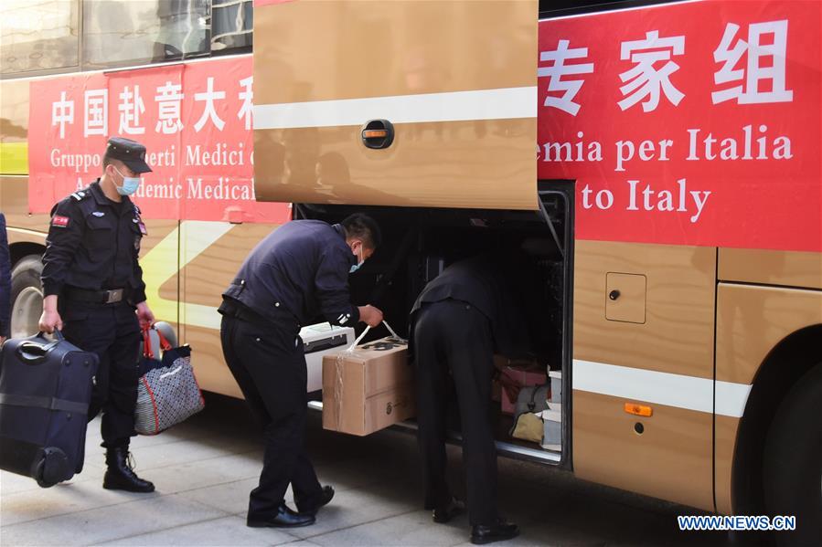 East China's Zhejiang Sends Medical Experts to Italy East China's Zhejiang Sends Medical Experts to Italy