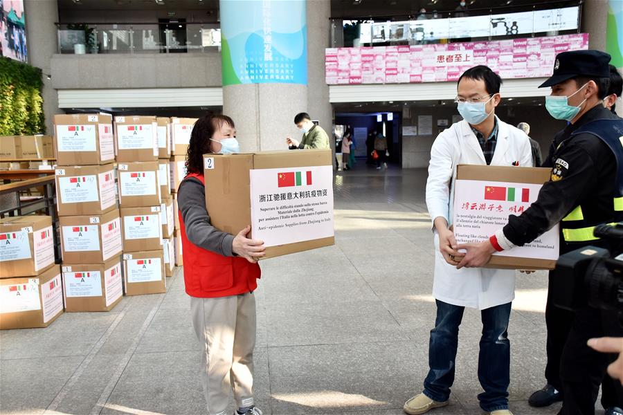 East China's Zhejiang Sends Medical Experts to Italy East China's Zhejiang Sends Medical Experts to Italy