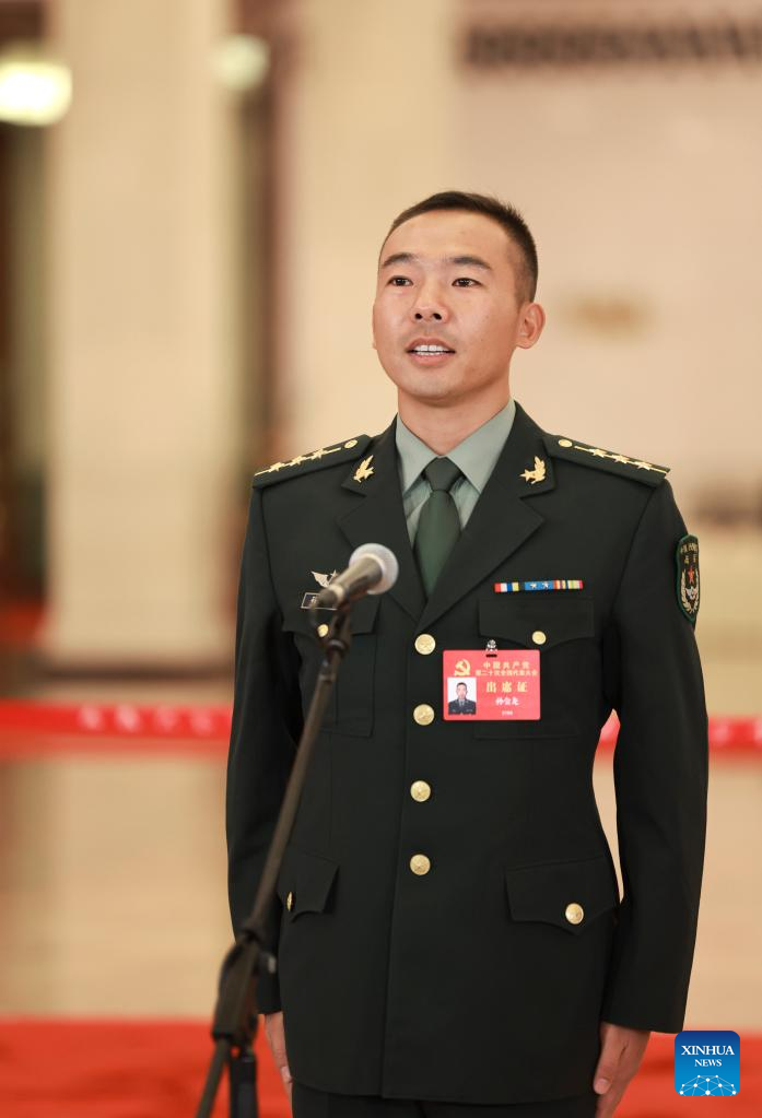 Delegates to 20th CPC National Congress Attend Interview in Beijing
