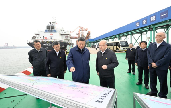 Xi Visits City of Cangzhou in North China's Hebei Province Xi Visits City of Cangzhou in North China's Hebei Province