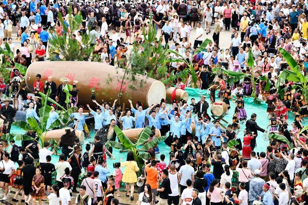 Celebrations of Ethnic Festival 'Liuyueliu' in SW China Celebrations of Ethnic Festival 'Liuyueliu' in SW China