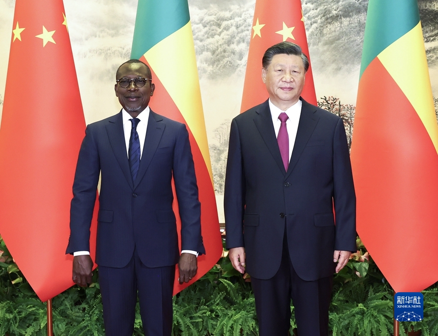 Xi Focus: China, Benin Establish Strategic Partnership as Heads of State Hold Talks in Beijing