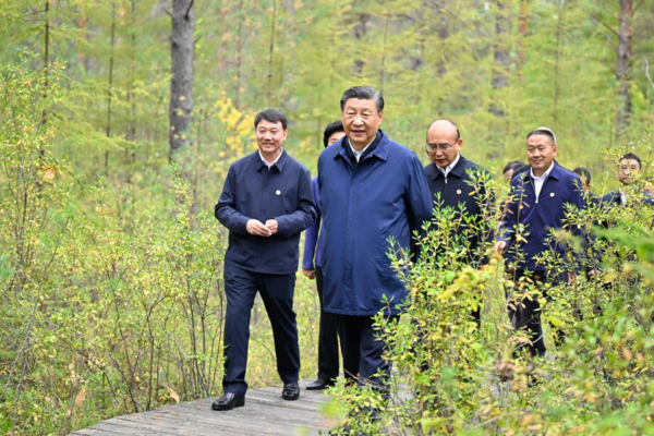 Xi Stresses Opening New Ground for Heilongjiang's High-Quality Development Xi Stresses Opening New Ground for Heilongjiang's High-Quality Development