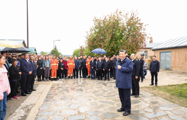 Xi Stresses Opening New Ground for Heilongjiang's High-Quality Development Xi Stresses Opening New Ground for Heilongjiang's High-Quality Development