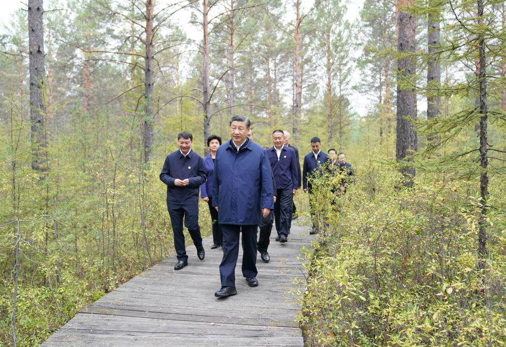 Xi Stresses Opening New Ground for Heilongjiang's High-Quality Development Xi Stresses Opening New Ground for Heilongjiang's High-Quality Development