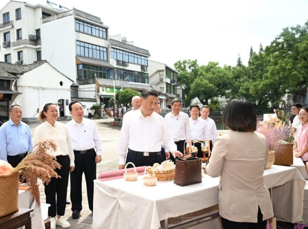 Xi Focus: Xi Calls on Zhejiang to Write New Chapter in Advancing Chinese Modernization Xi Focus: Xi Calls on Zhejiang to Write New Chapter in Advancing Chinese Modernization