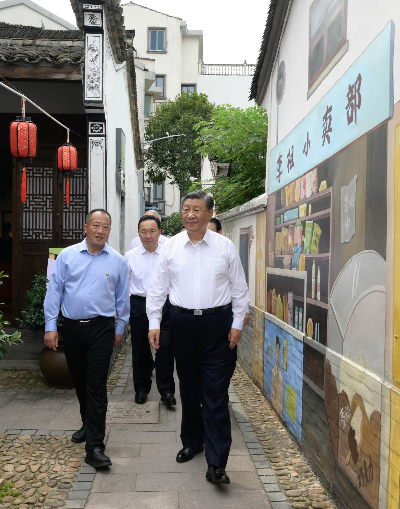 Xi Focus: Xi Calls on Zhejiang to Write New Chapter in Advancing Chinese Modernization Xi Focus: Xi Calls on Zhejiang to Write New Chapter in Advancing Chinese Modernization