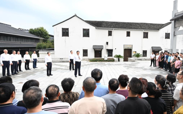 Xi Focus: Xi Calls on Zhejiang to Write New Chapter in Advancing Chinese Modernization Xi Focus: Xi Calls on Zhejiang to Write New Chapter in Advancing Chinese Modernization