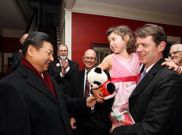 'To Me, You Are America': Xi Jinping's Interactions with American People 'To Me, You Are America': Xi Jinping's Interactions with American People