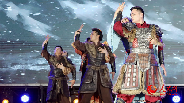 Song and Dance Drama 'Epic of Manas' Performed During International Cultural Tourism Festival in NW China's Xinjiang Song and Dance Drama 'Epic of Manas' Performed During International Cultural Tourism Festival in NW China's Xinjiang