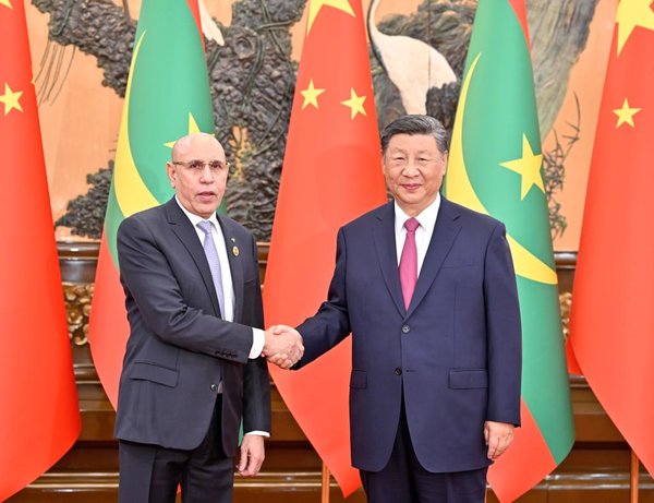 (FOCAC) Chinese, Mauritanian Presidents Elevate Bilateral Ties (FOCAC) Chinese, Mauritanian Presidents Elevate Bilateral Ties