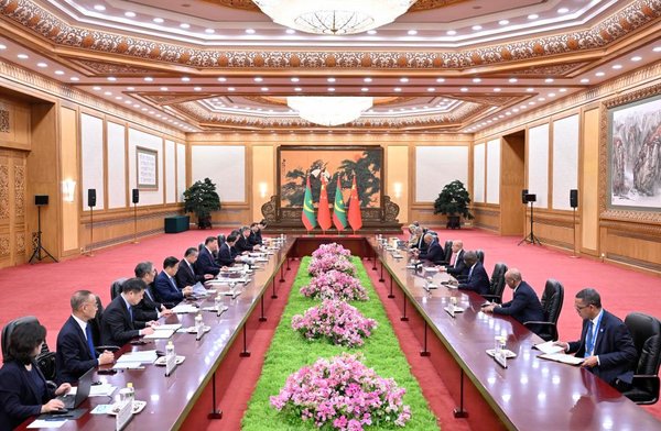 (FOCAC) Chinese, Mauritanian Presidents Elevate Bilateral Ties (FOCAC) Chinese, Mauritanian Presidents Elevate Bilateral Ties