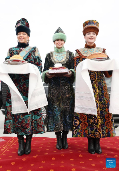 Xi Arrives in Russia's Kazan for BRICS Summit Xi Arrives in Russia's Kazan for BRICS Summit