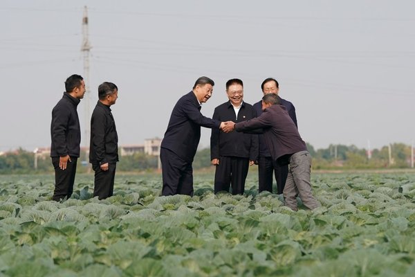 Xi Inspects Central China's Hubei Province Xi Inspects Central China's Hubei Province