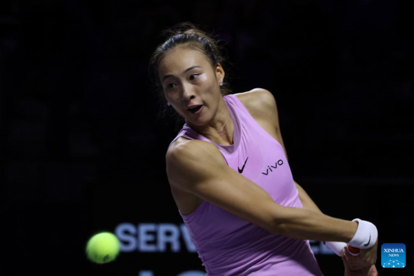Zheng Qinwen Defeats Rybakina to Claim Her First Win at WTA Finals Zheng Qinwen Defeats Rybakina to Claim Her First Win at WTA Finals
