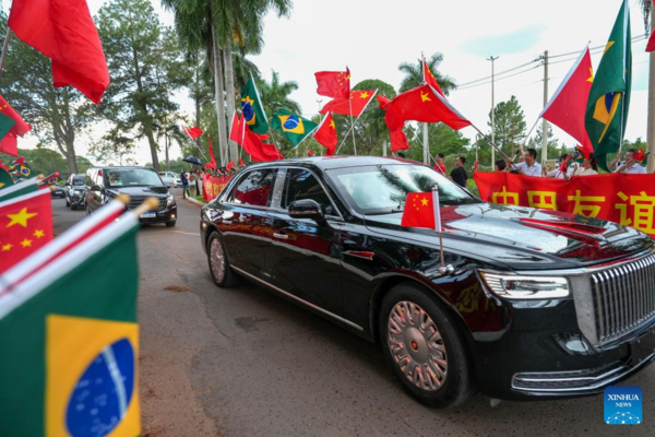 Xi Arrives in Brasilia for State Visit to Brazil Xi Arrives in Brasilia for State Visit to Brazil