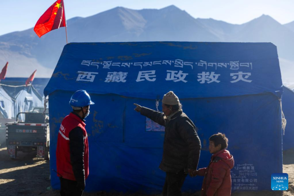 Warm Shelters Built for All in Xizang's Quake Zone Warm Shelters Built for All in Xizang's Quake Zone