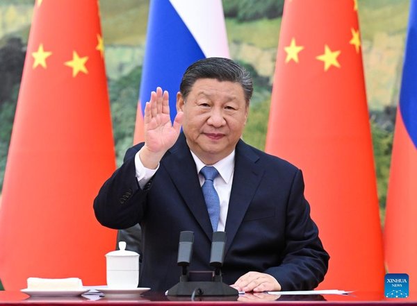 Xi Speaks with Putin, Calling on China, Russia to Uphold Int'l Fairness, Justice Xi Speaks with Putin, Calling on China, Russia to Uphold Int'l Fairness, Justice