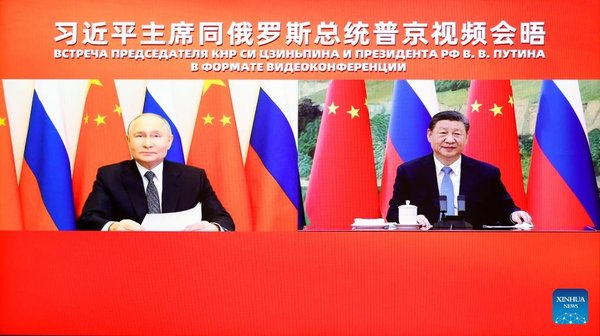 Xi Speaks with Putin, Calling on China, Russia to Uphold Int'l Fairness, Justice Xi Speaks with Putin, Calling on China, Russia to Uphold Int'l Fairness, Justice