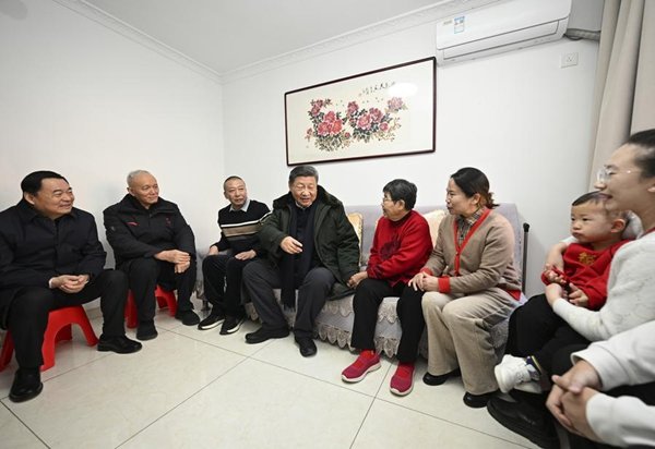 Xinhua Headlines: Xi Extends Spring Festival Greetings to All Chinese During Inspection Tour Xinhua Headlines: Xi Extends Spring Festival Greetings to All Chinese During Inspection Tour