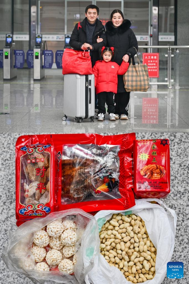 People Package Specialities from Home as Spring Festival Holiday Comes to End People Package Specialities from Home as Spring Festival Holiday Comes to End