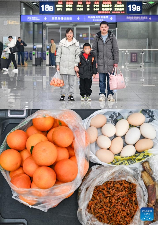 People Package Specialities from Home as Spring Festival Holiday Comes to End People Package Specialities from Home as Spring Festival Holiday Comes to End