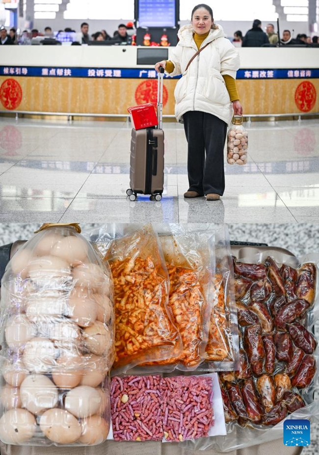 People Package Specialities from Home as Spring Festival Holiday Comes to End People Package Specialities from Home as Spring Festival Holiday Comes to End