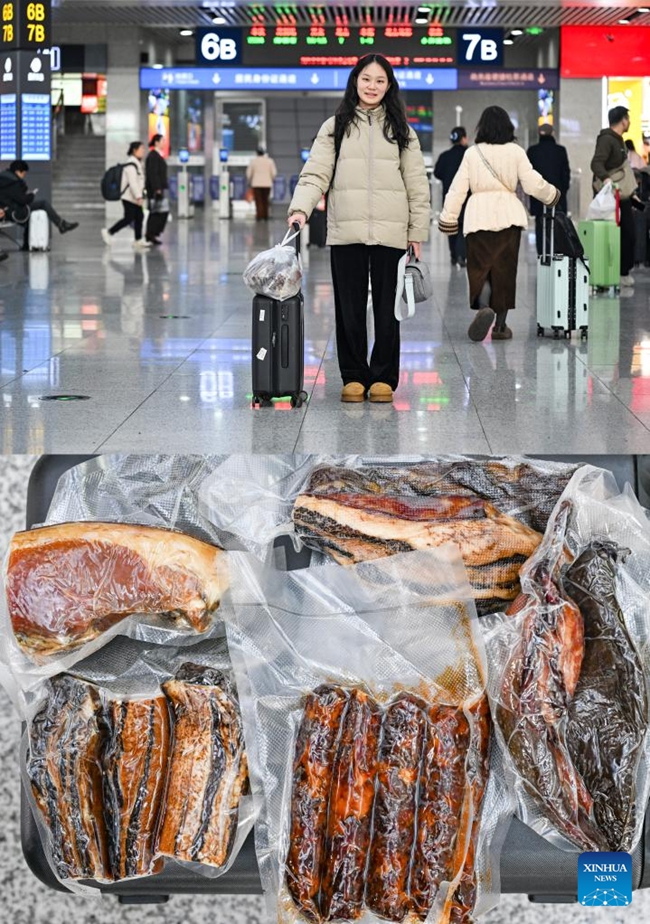 People Package Specialities from Home as Spring Festival Holiday Comes to End People Package Specialities from Home as Spring Festival Holiday Comes to End