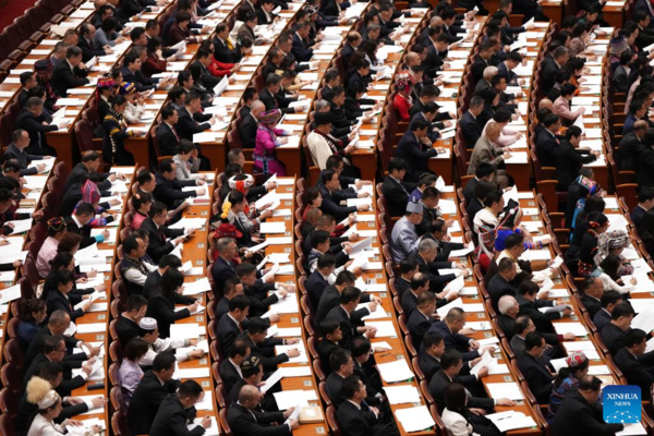 China's National Legislature Opens Annual Session China's National Legislature Opens Annual Session