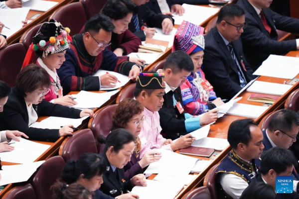 China's National Legislature Opens Annual Session China's National Legislature Opens Annual Session