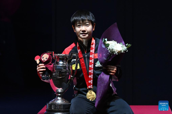 Sun Defends Singles Crown at Table Tennis Worlds