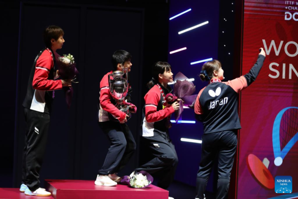 Sun Defends Singles Crown at Table Tennis Worlds