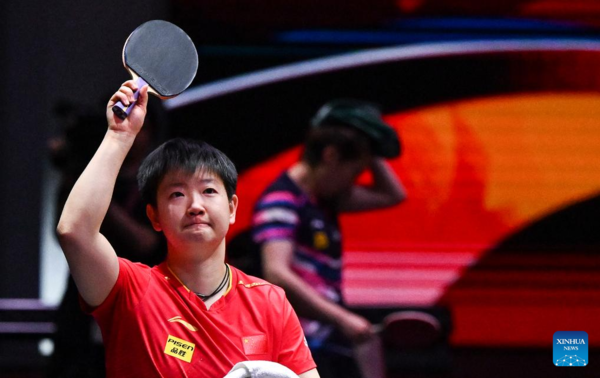 Sun Defends Singles Crown at Table Tennis Worlds