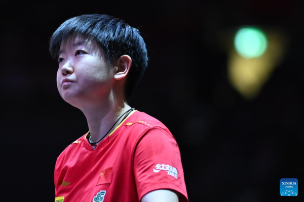 Sun Defends Singles Crown at Table Tennis Worlds
