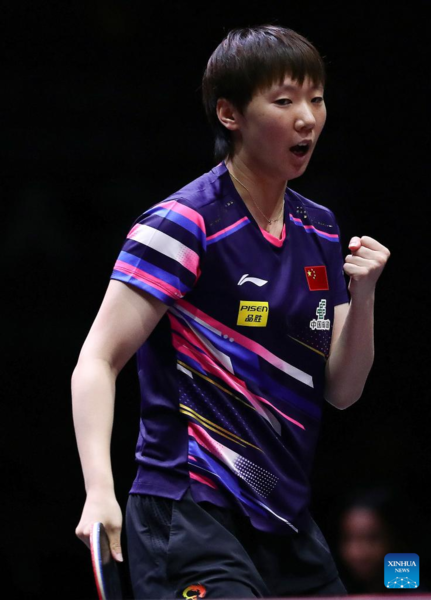 Sun Defends Singles Crown at Table Tennis Worlds