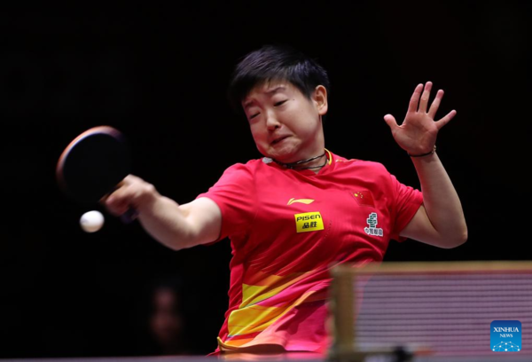 Sun Defends Singles Crown at Table Tennis Worlds